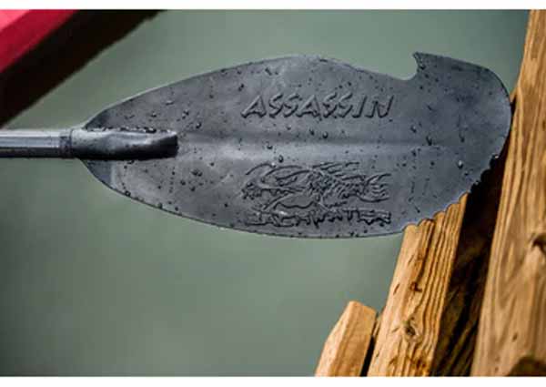 Backwater Assassin Carbon Fiber Hybrid Paddle